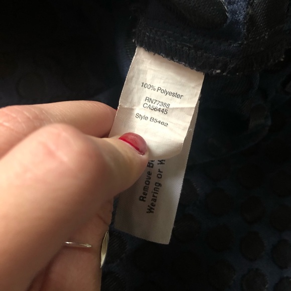 MADEWELL Mood Dot Polka Dot Blouse Small - Picture 8 of 8